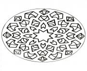Coloriage mandalas to download for free 17 